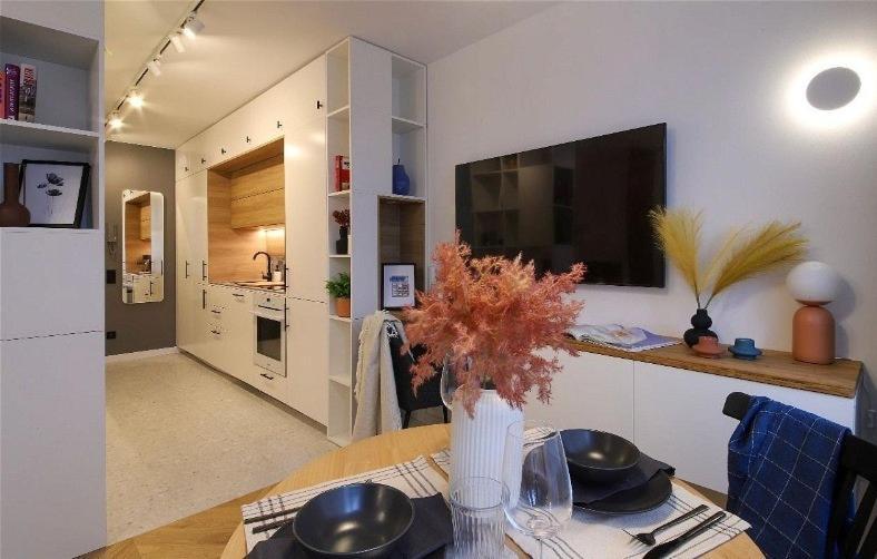 Designer Studio With Bedroom Near Old Town Dubois Варшава Екстер'єр фото