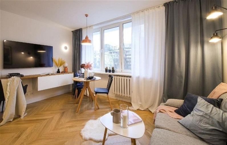 Designer Studio With Bedroom Near Old Town Dubois Варшава Екстер'єр фото