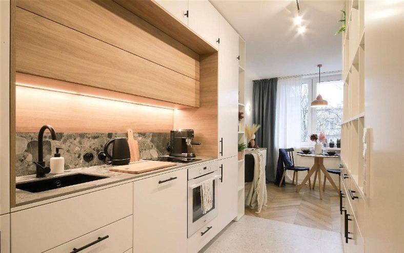 Designer Studio With Bedroom Near Old Town Dubois Варшава Екстер'єр фото